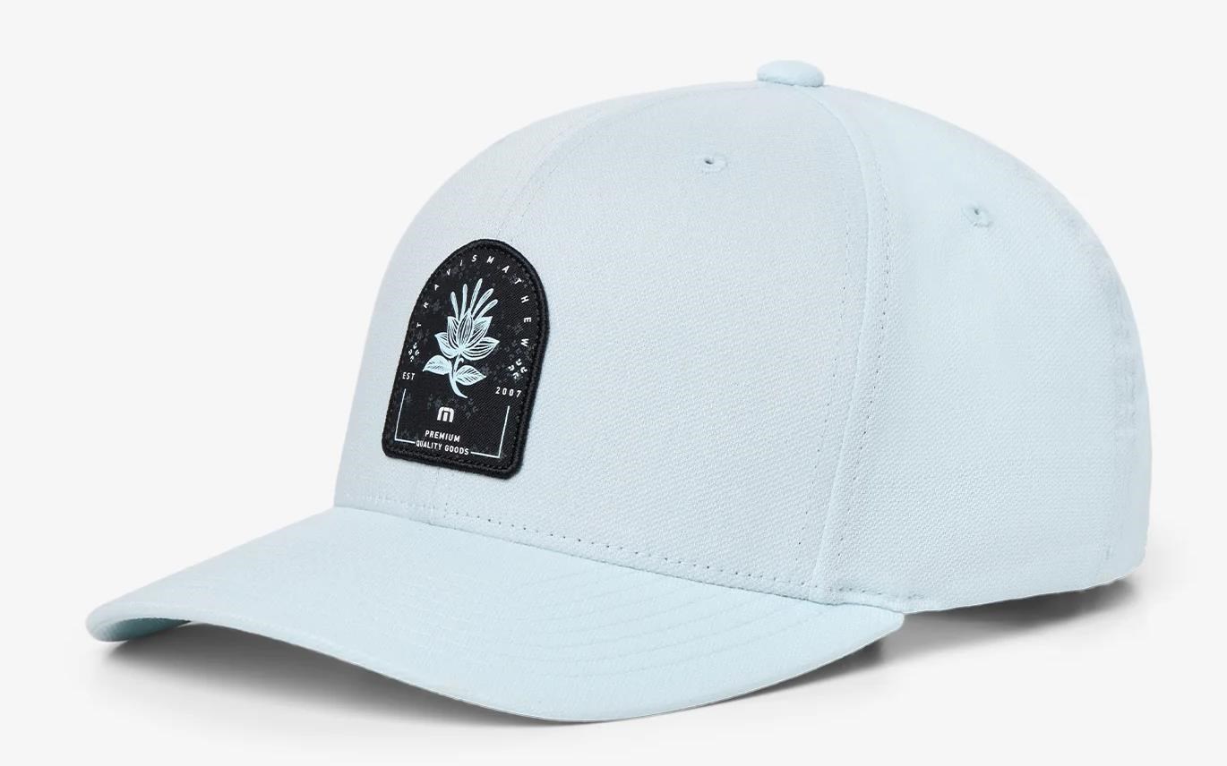 Travis Mathew Frequent Lodger Snapback kšiltovka, azzurro
