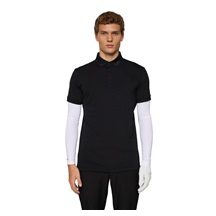 J.Lindeberg KV Print pánské polo, černé