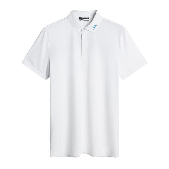 J.Lindeberg KV Print pánské polo, bílé