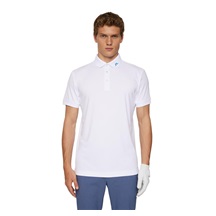 J.Lindeberg KV Print pánské polo, bílé