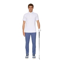 J.Lindeberg KV Print pánské polo, bílé