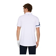 J.Lindeberg Heath pánské polo, bílé