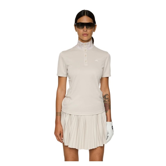 J.Lindeberg Piper dámské polo, moonbeam