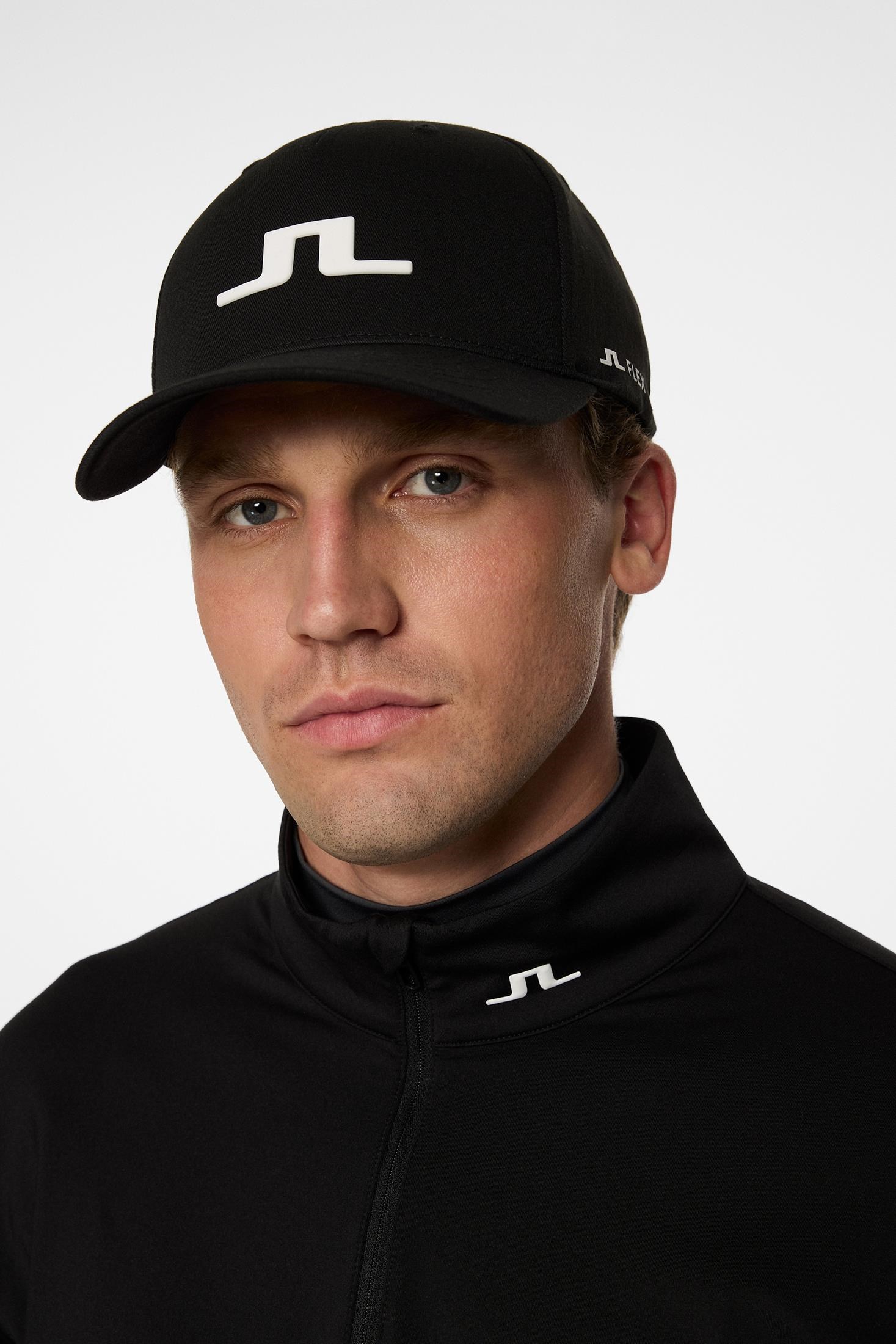 J.Lindeberg Heath pánská kšiltovka, černá