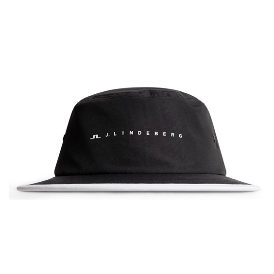 J.Lindeberg Danny Bucket klobouk, černý