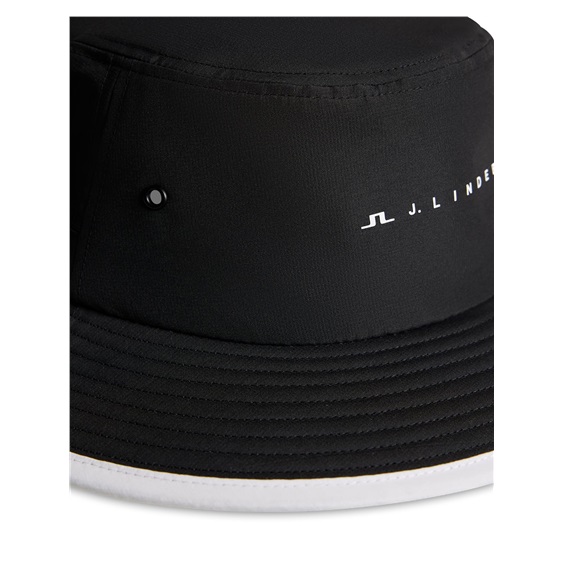 J.Lindeberg Danny Bucket klobouk, černý