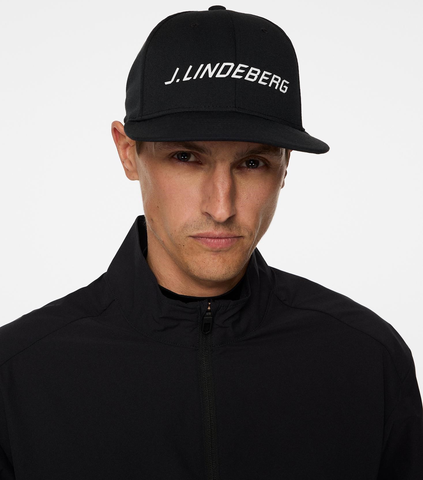 J.Lindeberg Drive Cap kšiltovka, černá
