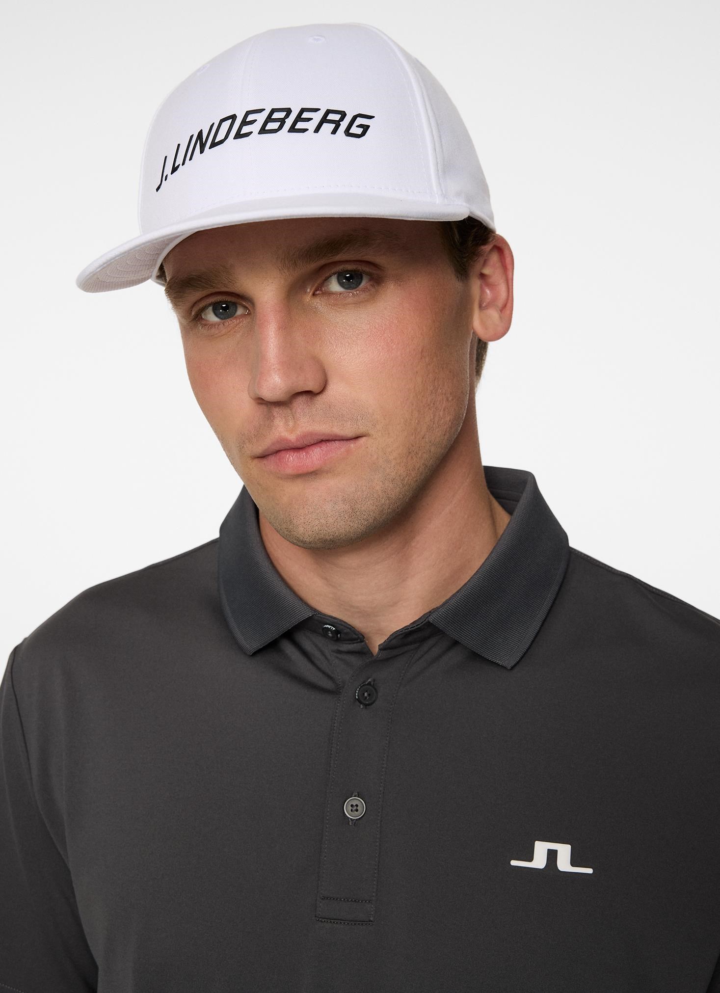 J.Lindeberg Drive Cap kšiltovka, bílá