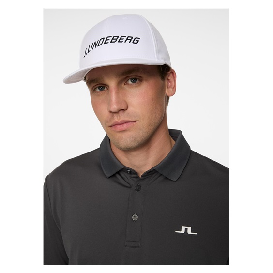 J.Lindeberg Drive Cap kšiltovka, bílá