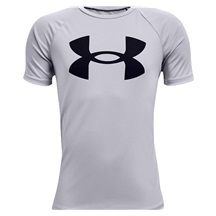 Under Armour Tech Big Logo chlapecké tričko, šedé
