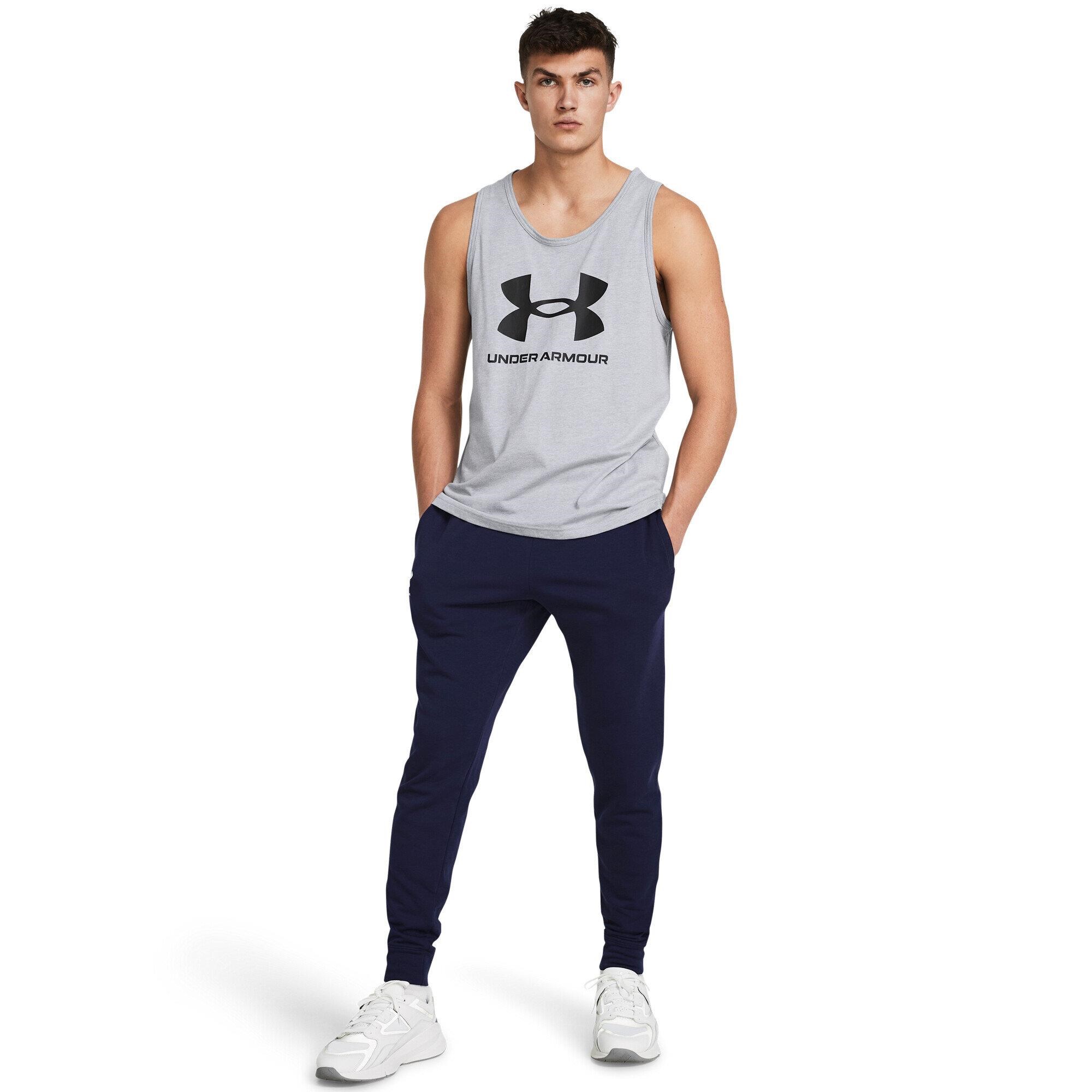 Under Armour Rival Terry pánské tepláky, modré