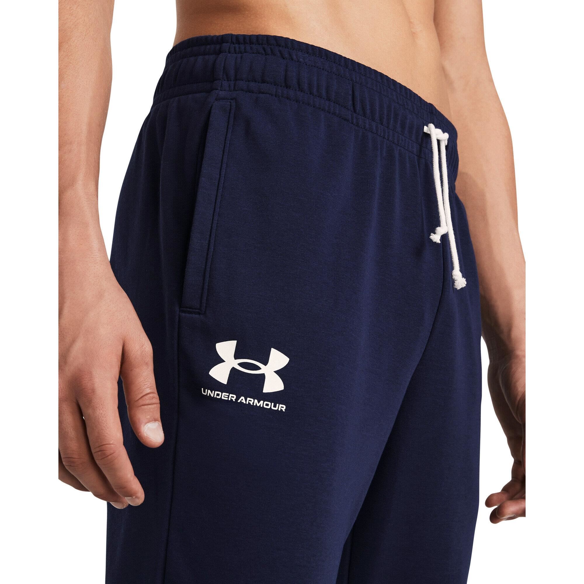 Under Armour Rival Terry pánské tepláky, modré