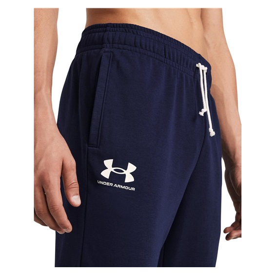 Under Armour Rival Terry pánské tepláky, modré