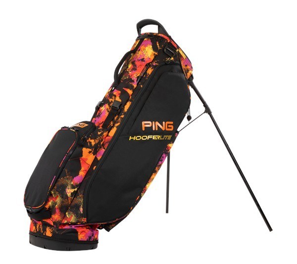 Ping Hoofer Lite stand bag, valley graffiti double strap