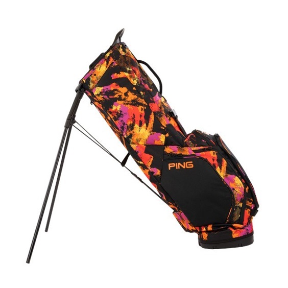 Ping Hoofer Lite stand bag, valley graffiti double strap