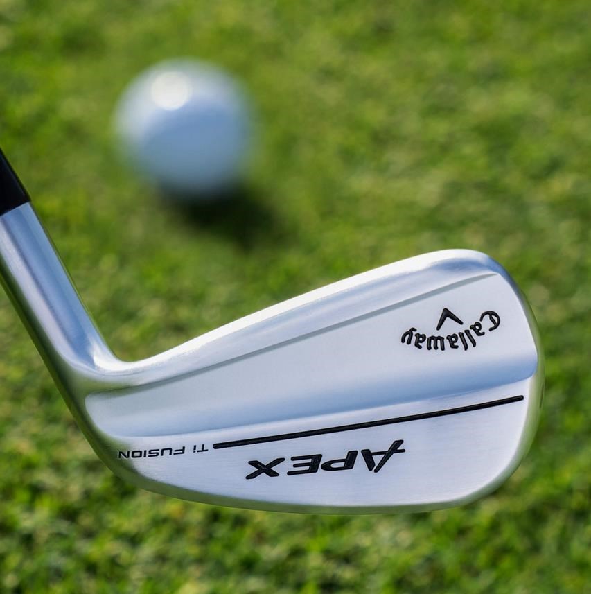 Callaway Apex Ti Fusion Plated pánská železa, grafit