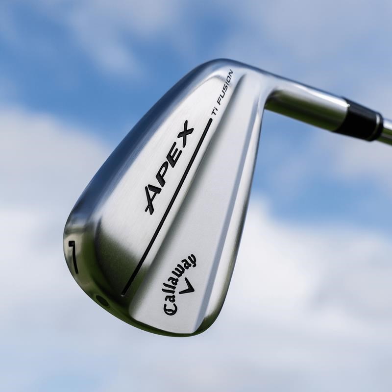 Callaway Apex Ti Fusion Plated pánská železa, ocel