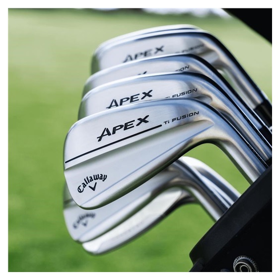 Callaway Apex Ti Fusion Plated pánská železa, ocel