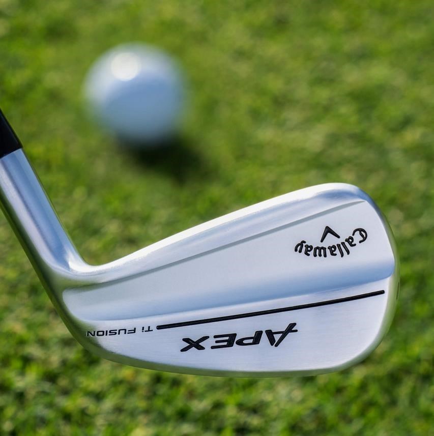 Callaway Apex Ti Fusion Plated pánská železa, ocel