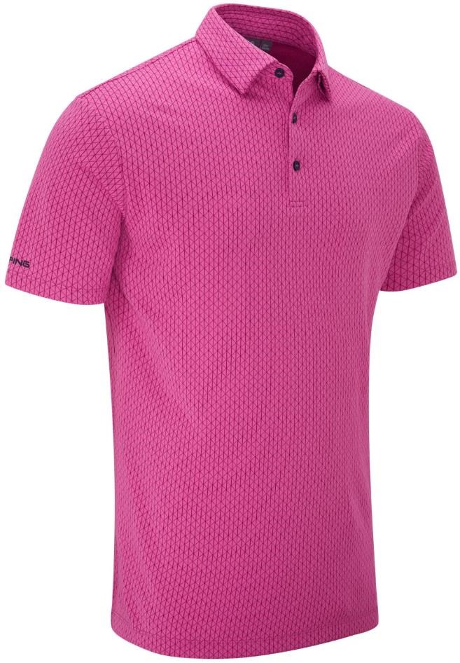 Ping Hershel pánské polo, růžové