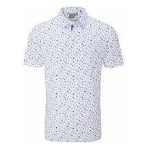 PING Julian pánské polo, white multi
