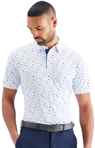 PING Julian pánské polo, white multi