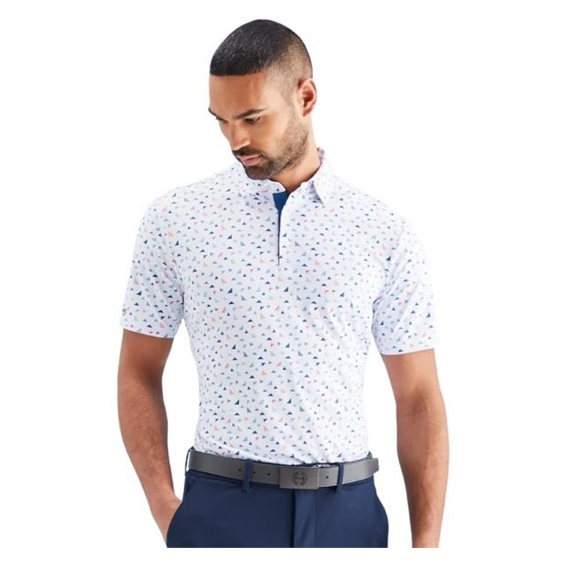 PING Julian pánské polo, white multi