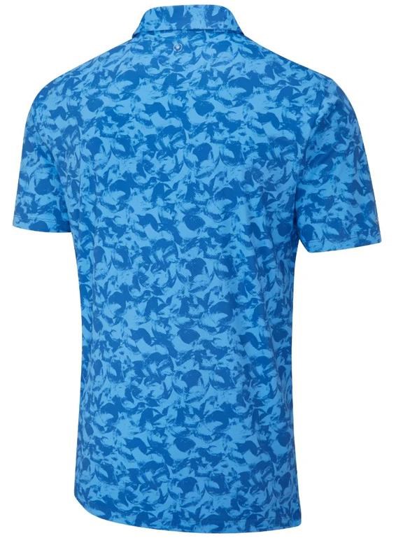 PING Julian pánské polo, tidal blue multi