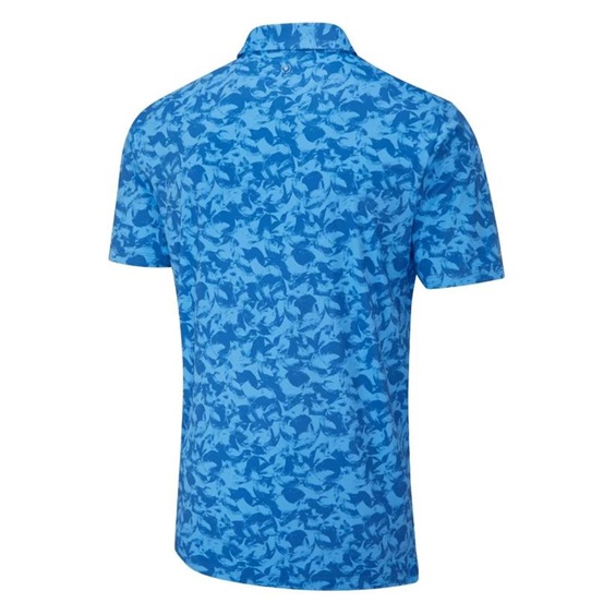 PING Julian pánské polo, tidal blue multi