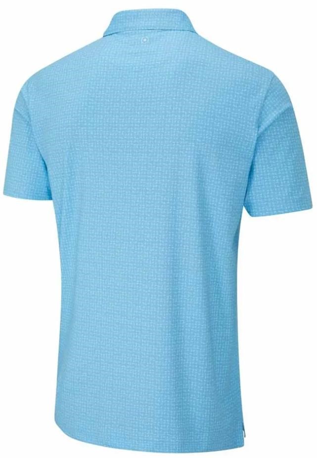 PING Julian pánské polo, crystal blue multi