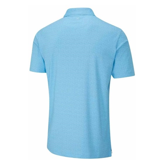PING Julian pánské polo, crystal blue multi