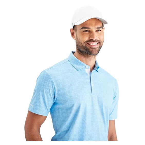 PING Julian pánské polo, crystal blue multi