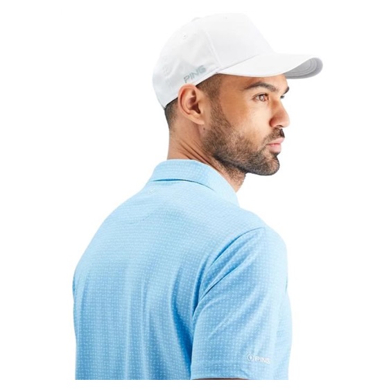 PING Julian pánské polo, crystal blue multi