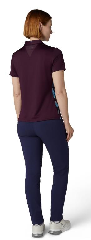 Callaway Stemmed Floral dámské polo, potent purple