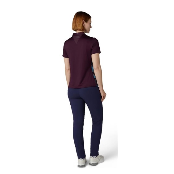 Callaway Stemmed Floral dámské polo, potent purple
