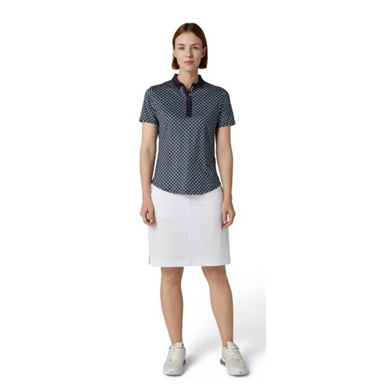 Callaway Mini Geo Floral dámské polo, tmavě modré