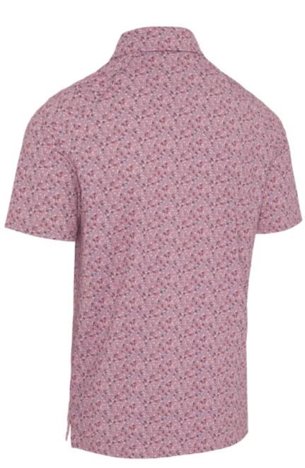 Callaway Novelty Confetti Print pánské polo, mesa rose