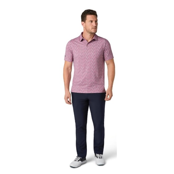 Callaway Novelty Confetti Print pánské polo, mesa rose