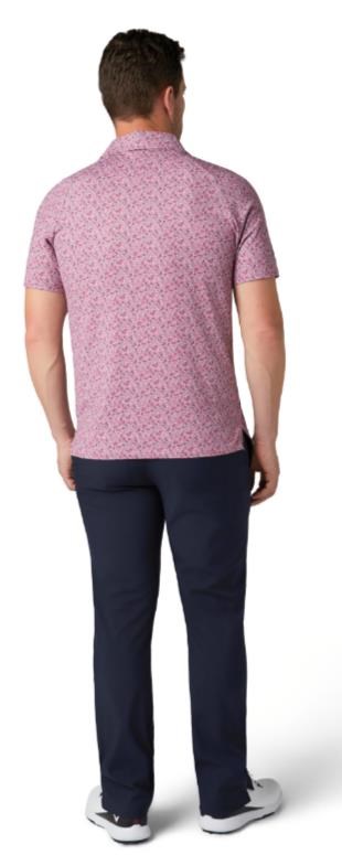 Callaway Novelty Confetti Print pánské polo, mesa rose