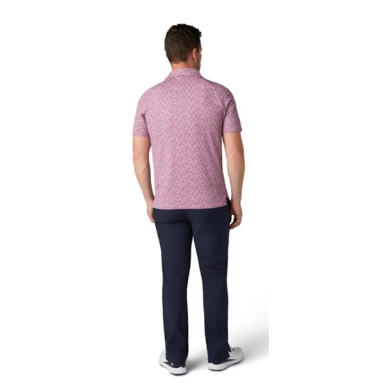 Callaway Novelty Confetti Print pánské polo, mesa rose