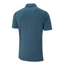 PING Geo Camo pánské polo, blue fusion multi