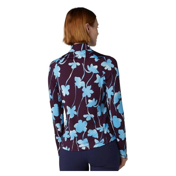 Callaway Stemmed Floral Sun Protection dámský top, potent purple