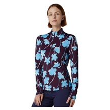 Callaway Stemmed Floral Sun Protection dámský top, potent purple