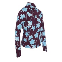 Callaway Stemmed Floral Sun Protection dámský top, potent purple