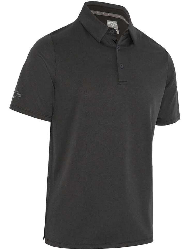 Callaway Chev Twill Jacquars pánské polo, caviar