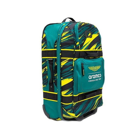 Ogio Alpha Layover Aston Martin F1 Team 44L cestovní taška, green