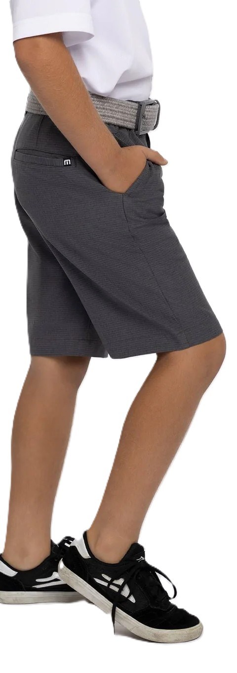 Travis Mathew Sand Harbor dětské kraťasy, heather dark grey