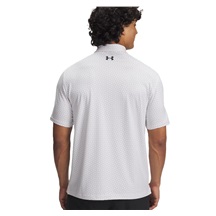 Under Armour T2G Printed pánské polo, bílo/šedé