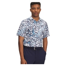 Under Armour Drive Chill Printed pánské polo, blue calm/midnight navy