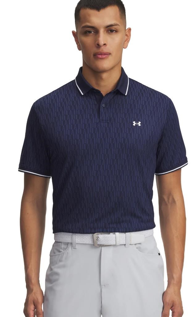 Under Armour Playoff Sport Jacqaurd pánské polo, modré